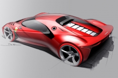 Ferrari-P80-C-2019-design-sketch-top-rear